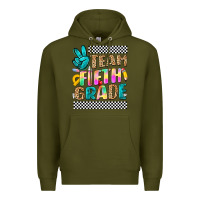 Army Green team fifth grade Premium Hoodie - NancyCooperArtShop