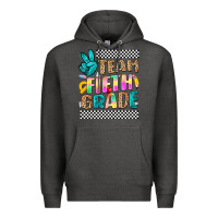 Charcoal Heather team fifth grade Premium Hoodie - NancyCooperArtShop