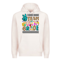 Pale Pink team fifth grade Premium Hoodie - NancyCooperArtShop