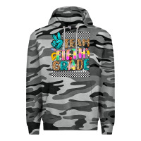 Slate Camo team fifth grade Premium Hoodie - NancyCooperArtShop