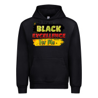 Black it's the black excellence for me Urban Hoodie - LillyAllenDesigns