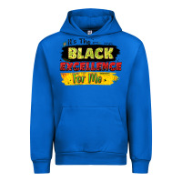 Cobalt it's the black excellence for me Urban Hoodie - LillyAllenDesigns