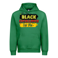 Emerald it's the black excellence for me Urban Hoodie - LillyAllenDesigns