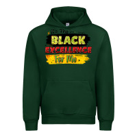 Forest Green it's the black excellence for me Urban Hoodie - LillyAllenDesigns