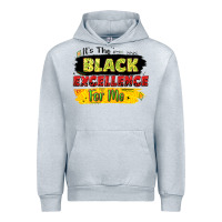 Heather Grey it's the black excellence for me Urban Hoodie - LillyAllenDesigns