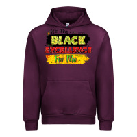 Mauve Wine it's the black excellence for me Urban Hoodie - LillyAllenDesigns