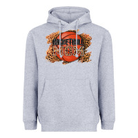 Heather Grey basketball mom Heavyweight Hoodie - AdoDesignShop