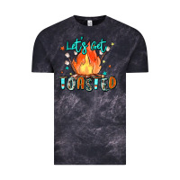 Cloud Black let's get toasted Vintage Tee - Zillion Design Studio