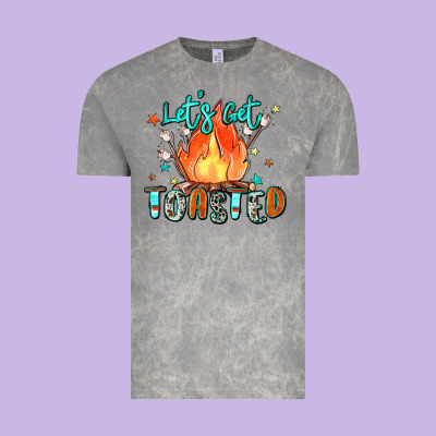 Let's Get Toasted Vintage Tee Designed By Zillion Design Studio