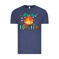 Vintage Denim let's get toasted Vintage Tee - Zillion Design Studio