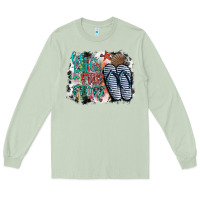 Matcha life is better in fılp flops Long Sleeve Tee - SublimationCraftShop