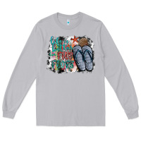 Moon Dust life is better in fılp flops Long Sleeve Tee - SublimationCraftShop