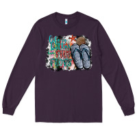 Plum life is better in fılp flops Long Sleeve Tee - SublimationCraftShop