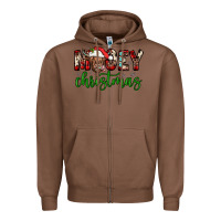 Chestnut mooey christmas Zipper Hoodie - JahusDesignShop