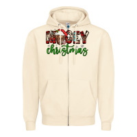 Sandshell mooey christmas Zipper Hoodie - JahusDesignShop