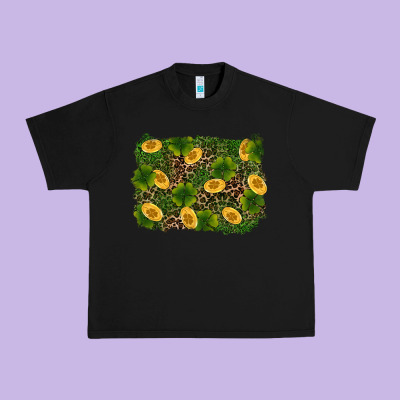 St Patricks Day Background Urban Heavy Tee Designed By Ranaportraitstore