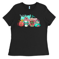 Black religious coffee cups Ladies Tee - AdoDesignShop