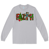 Moon Dust christmas faith with cross Long Sleeve Tee - CowhideDigitalArt