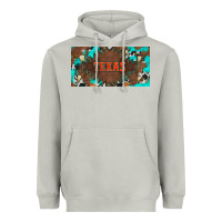 Moon Dust western texas and bullskulls with turquoise and leopard licanse plate Heavyweight Hoodie - Artiststas