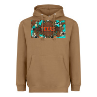 Toasted Coconut western texas and bullskulls with turquoise and leopard licanse plate Heavyweight Hoodie - Artiststas