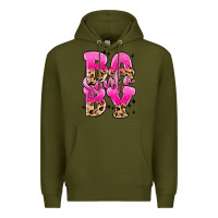 Army Green santa baby Premium Hoodie - MaliasSmallBusiness