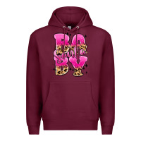 Burgundy santa baby Premium Hoodie - MaliasSmallBusiness