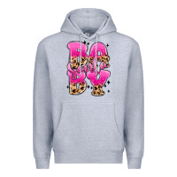 Heather Grey santa baby Premium Hoodie - MaliasSmallBusiness