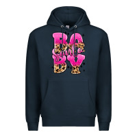 Navy santa baby Premium Hoodie - MaliasSmallBusiness