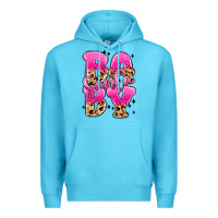 Ocean Blue santa baby Premium Hoodie - MaliasSmallBusiness