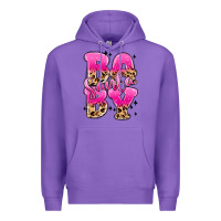 Purple santa baby Premium Hoodie - MaliasSmallBusiness