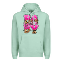Seafoam santa baby Premium Hoodie - MaliasSmallBusiness