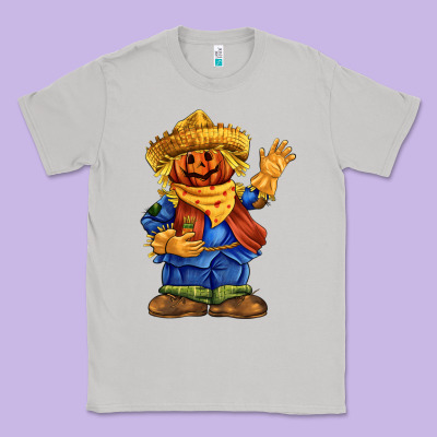 Scarecrow Classic Tee Designed By Fadigitalartstudio
