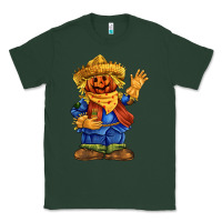 Sports Green scarecrow Classic Tee - FaDigitalArtStudio