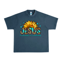 Midnight Navy jesus it s not religion it s a relationship Urban Heavy Tee - Zillion Design Studio