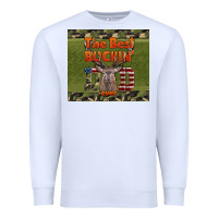 White Best Bucking Dad Ever Premium Sweatshirt - LillyAllenDesigns