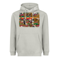 Moon Dust western serape cowhide and leopard background Heavyweight Hoodie - Artiststas