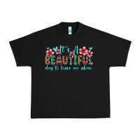 Black it s a beautiful day to leave me alone Urban Heavy Tee - Zillion Design Studio