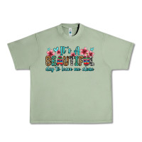Oil Green it s a beautiful day to leave me alone Urban Heavy Tee - Zillion Design Studio