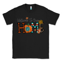 Black welcome to our home Classic Tee - CowhideDigitalArt