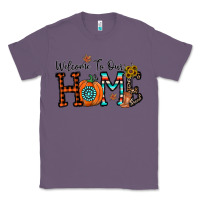 Lavender welcome to our home Classic Tee - CowhideDigitalArt