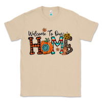 Mushroom welcome to our home Classic Tee - CowhideDigitalArt