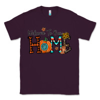 Plum welcome to our home Classic Tee - CowhideDigitalArt