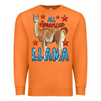 Carrot All American Llama Premium Sweatshirt - LillyAllenDesigns