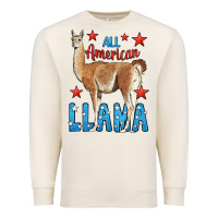 Sandshell All American Llama Premium Sweatshirt - LillyAllenDesigns