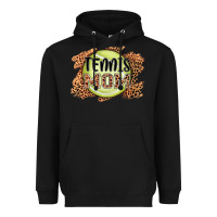Black tennis mom Heavyweight Hoodie - AdoDesignShop