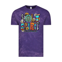 Cloud Purple holy spirit activate Vintage Tee - Zillion Design Studio