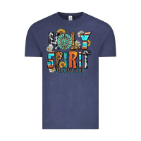 Vintage Denim holy spirit activate Vintage Tee - Zillion Design Studio