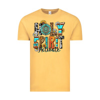 Vintage Mustard holy spirit activate Vintage Tee - Zillion Design Studio