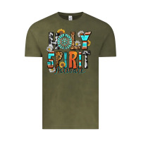 Vintage Olive holy spirit activate Vintage Tee - Zillion Design Studio