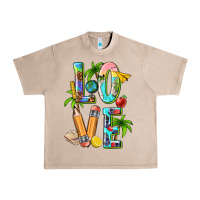 French Oak summer love teacher Urban Heavy Tee - texasbilliewilder